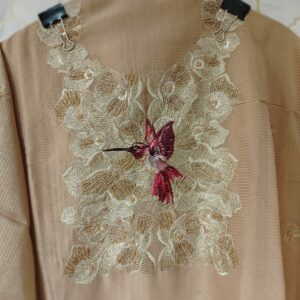 pure banarasi tissue organza suit