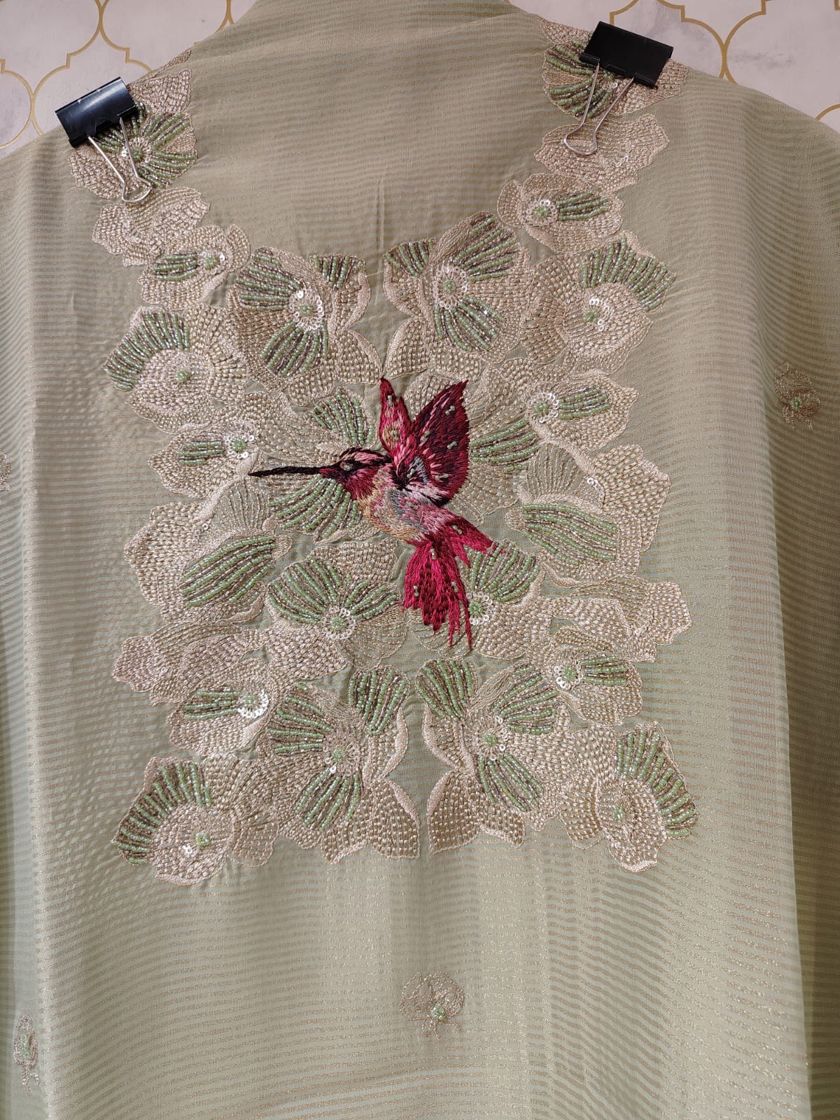 pure banarasi tissue organza suit pure banarasi tissue organza suit