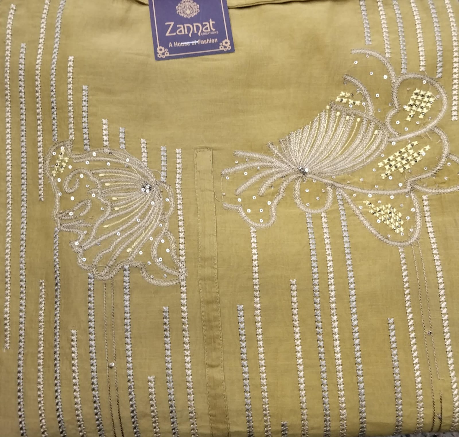 pure cotton muslin suit with highlighted by thread work pure cotton muslin suit with highlighted by thread work