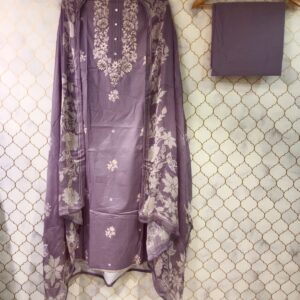 printed cotton suit