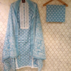 cotton unstitched suit