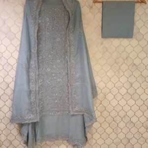 pure mul cotton suit