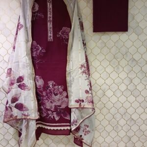 pure cotton unstitched suit