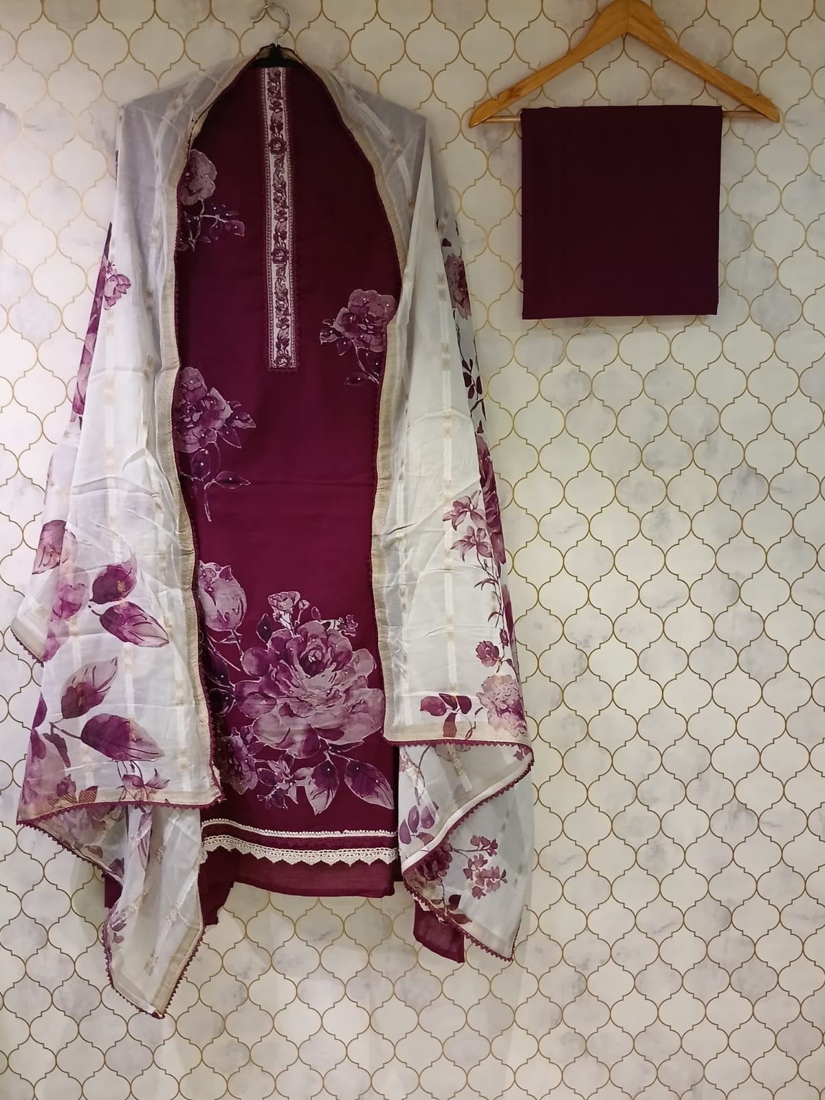 pure cotton unstitched suit pure cotton unstitched suit