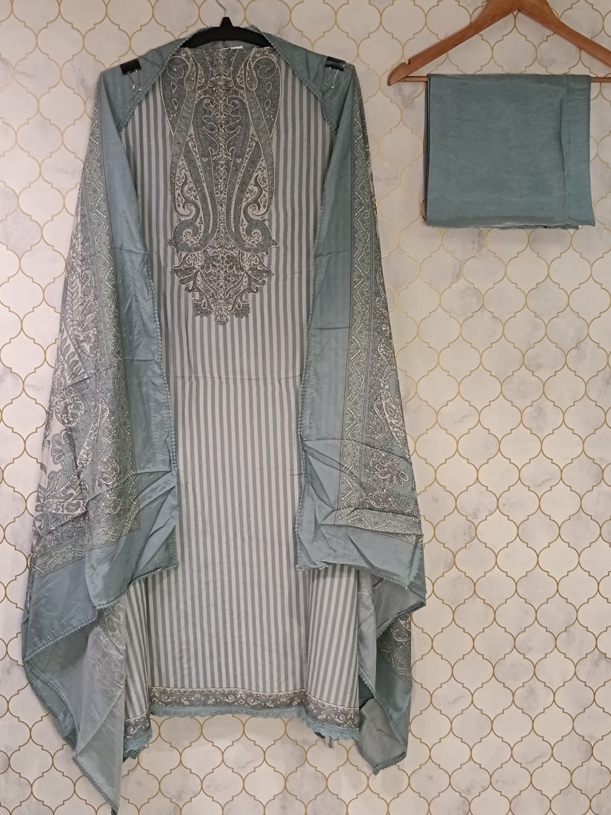 pure mul cotton pastel suit pure mul cotton pastel suit