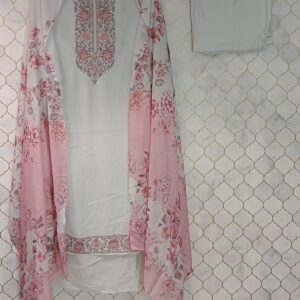 pure maslin off white lightweight on neckline