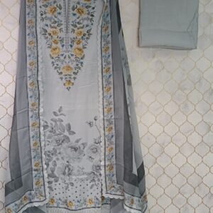 pure maslin cotton with flower printed