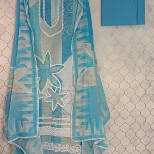 pure cotton mul mul beading laces design on gehra