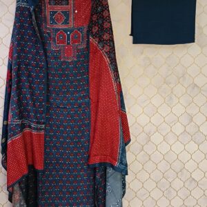pure muslin cotton suit