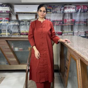 c1000 cotton linen readymade plazo set